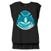 Women's Flowy Muscle Tee With Rolled Cuffs Thumbnail