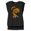 Women's Flowy Muscle Tee With Rolled Cuffs Thumbnail