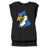 Women's Flowy Muscle Tee With Rolled Cuffs Thumbnail