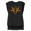 Women's Flowy Muscle Tee With Rolled Cuffs Thumbnail