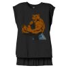 Women's Flowy Muscle Tee With Rolled Cuffs Thumbnail