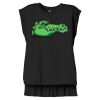 Women's Flowy Muscle Tee With Rolled Cuffs Thumbnail