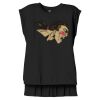 Women's Flowy Muscle Tee With Rolled Cuffs Thumbnail
