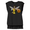 Women's Flowy Muscle Tee With Rolled Cuffs Thumbnail