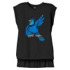 Women's Flowy Muscle Tee With Rolled Cuffs Thumbnail