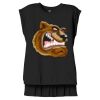 Women's Flowy Muscle Tee With Rolled Cuffs Thumbnail