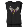 Women's Flowy Muscle Tee With Rolled Cuffs Thumbnail
