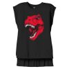 Women's Flowy Muscle Tee With Rolled Cuffs Thumbnail