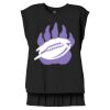 Women's Flowy Muscle Tee With Rolled Cuffs Thumbnail