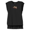 Women's Flowy Muscle Tee With Rolled Cuffs Thumbnail