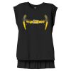 Women's Flowy Muscle Tee With Rolled Cuffs Thumbnail