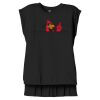 Women's Flowy Muscle Tee With Rolled Cuffs Thumbnail