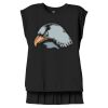 Women's Flowy Muscle Tee With Rolled Cuffs Thumbnail