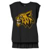 Women's Flowy Muscle Tee With Rolled Cuffs Thumbnail