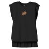 Women's Flowy Muscle Tee With Rolled Cuffs Thumbnail