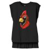 Women's Flowy Muscle Tee With Rolled Cuffs Thumbnail