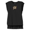 Women's Flowy Muscle Tee With Rolled Cuffs Thumbnail