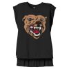 Women's Flowy Muscle Tee With Rolled Cuffs Thumbnail