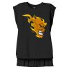 Women's Flowy Muscle Tee With Rolled Cuffs Thumbnail