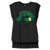 Women's Flowy Muscle Tee With Rolled Cuffs Thumbnail