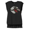 Women's Flowy Muscle Tee With Rolled Cuffs Thumbnail