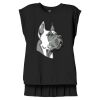 Women's Flowy Muscle Tee With Rolled Cuffs Thumbnail