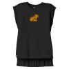 Women's Flowy Muscle Tee With Rolled Cuffs Thumbnail