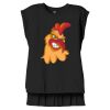 Women's Flowy Muscle Tee With Rolled Cuffs Thumbnail