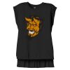 Women's Flowy Muscle Tee With Rolled Cuffs Thumbnail