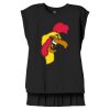 Women's Flowy Muscle Tee With Rolled Cuffs Thumbnail