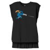 Women's Flowy Muscle Tee With Rolled Cuffs Thumbnail