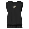 Women's Flowy Muscle Tee With Rolled Cuffs Thumbnail