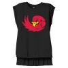 Women's Flowy Muscle Tee With Rolled Cuffs Thumbnail