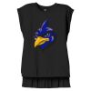 Women's Flowy Muscle Tee With Rolled Cuffs Thumbnail