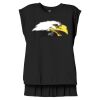Women's Flowy Muscle Tee With Rolled Cuffs Thumbnail