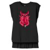 Women's Flowy Muscle Tee With Rolled Cuffs Thumbnail