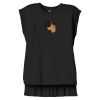 Women's Flowy Muscle Tee With Rolled Cuffs Thumbnail