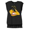 Women's Flowy Muscle Tee With Rolled Cuffs Thumbnail