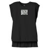 Women's Flowy Muscle Tee With Rolled Cuffs Thumbnail