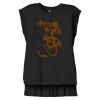 Women's Flowy Muscle Tee With Rolled Cuffs Thumbnail