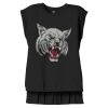 Women's Flowy Muscle Tee With Rolled Cuffs Thumbnail