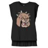 Women's Flowy Muscle Tee With Rolled Cuffs Thumbnail