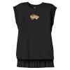 Women's Flowy Muscle Tee With Rolled Cuffs Thumbnail