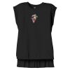Women's Flowy Muscle Tee With Rolled Cuffs Thumbnail