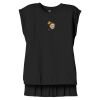 Women's Flowy Muscle Tee With Rolled Cuffs Thumbnail