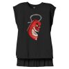 Women's Flowy Muscle Tee With Rolled Cuffs Thumbnail