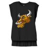 Women's Flowy Muscle Tee With Rolled Cuffs Thumbnail