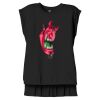 Women's Flowy Muscle Tee With Rolled Cuffs Thumbnail