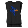 Women's Flowy Muscle Tee With Rolled Cuffs Thumbnail