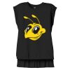 Women's Flowy Muscle Tee With Rolled Cuffs Thumbnail